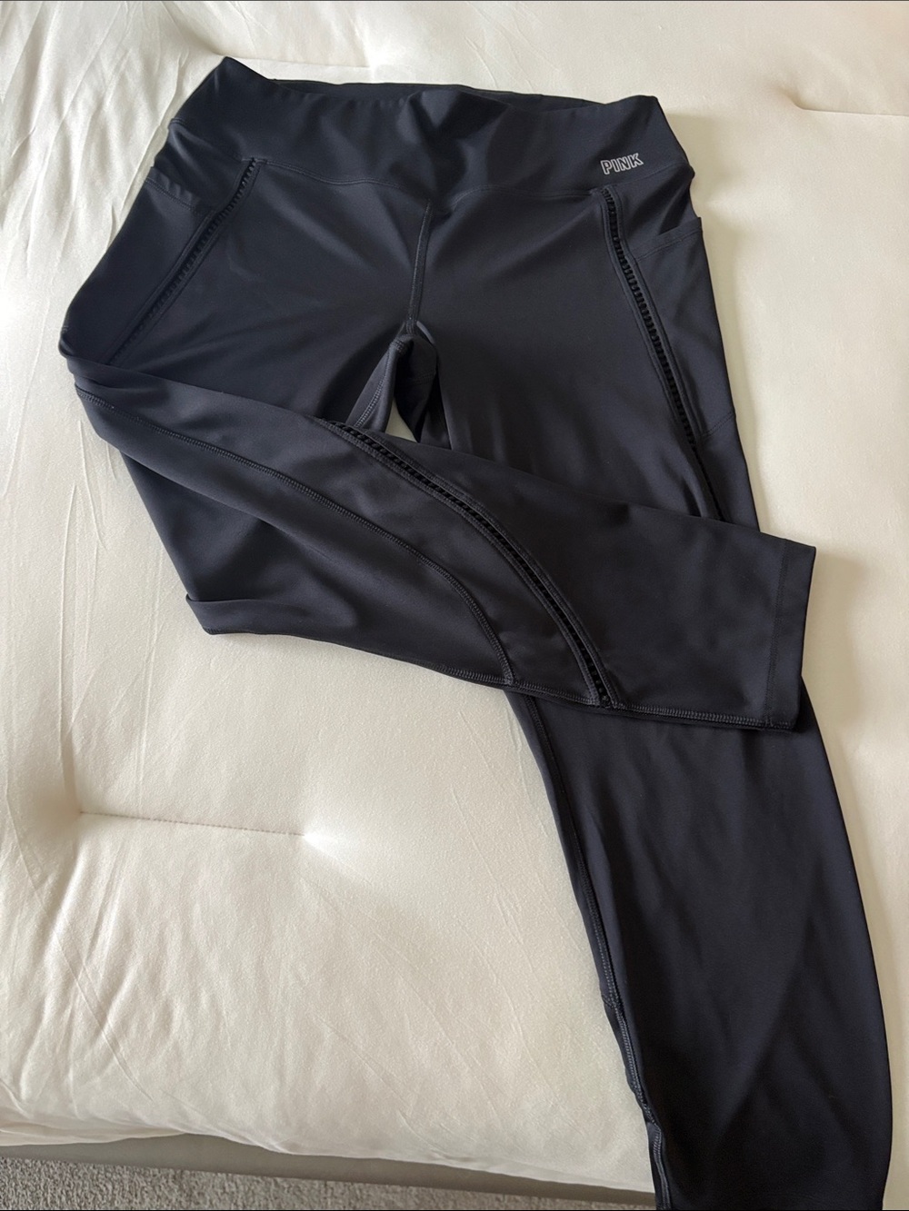 PINK Black High-Rise Leggings